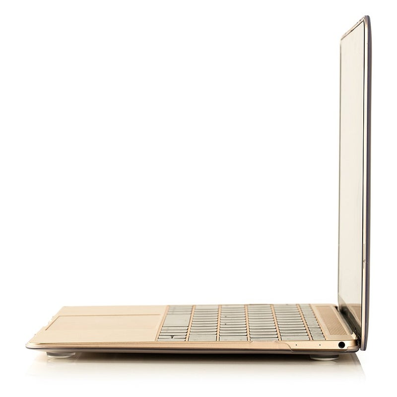 RUBAN Case Compatible with MacBook 12 Inch A1534 - Slim Snap On Hard Shell Protective Cover, Frost Clear - Image 5